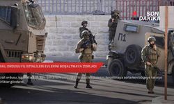 İsrail ordusu Filistinlileri evlerini boşaltmaya zorladı