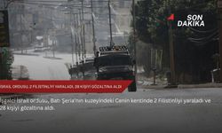 İsrail ordusu, 2 Filistinliyi yaraladı, 28 kişiyi gözaltına aldı