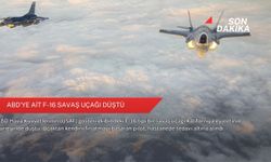 ABD'ye ait F-16 savaş uçağı düştü