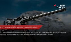 Altay tankı yerli ağır makineli tüfekle donatıldı