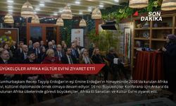 Büyükelçiler Afrika Kültür Evi'ni ziyaret etti