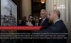 "Evvel Bir Mirasın İzinde" karma sergisi Millet Kütüphanesi'nde açıldı