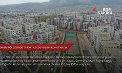 Deprem bölgesinde tarih yazıldı: 455 bin konut hazır