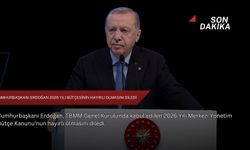 Cumhurbaşkanı Erdoğan 2026 yılı bütçesinin hayırlı olmasını diledi