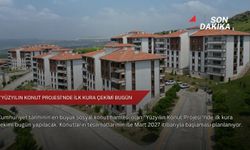 'Yüzyılın Konut Projesi'nde ilk kura çekimi bugün