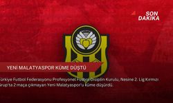 Yeni Malatyaspor küme düştü