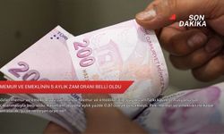 Memur ve emeklinin 5 aylık zam oranı belli oldu