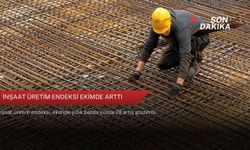 İnşaat üretim endeksi ekimde arttı