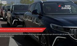 Türkiye'de elektrikli otomobil satışları 11 ayda ikiye katlandı