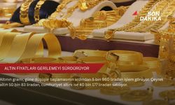 Altın fiyatları gerilemeyi sürdürüyor