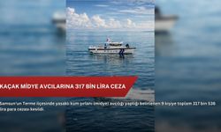 Kaçak midye avcılarına 317 bin lira ceza
