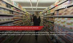 Enflasyon rakamları pazartesi günü açıklanacak