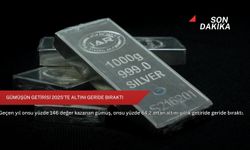 Gümüşün getirisi 2025'te altını geride bıraktı