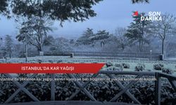İstanbul'da kar yağışı