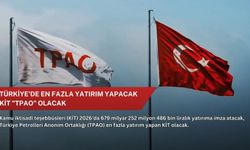 Türkiye'de en fazla yatırım yapacak KİT "TPAO" olacak
