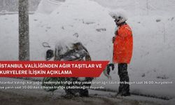 İstanbul Valiliğinden ağır taşıtlar ve kuryelere ilişkin açıklama