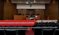 Eşinden boşanan kişi 8 kurban kestirdi