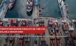 Türkiye'nin makine ihracatı 28,7 milyar dolarla rekor kırdı