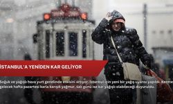 İstanbul'a yeniden kar geliyor