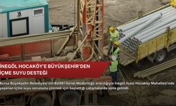 İnegöl Hocaköy’e Büyükşehir’den içme suyu desteği
