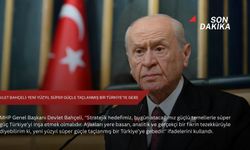 Devlet Bahçeli: Yeni yüzyıl süper güçle taçlanmış bir Türkiye'ye gebe