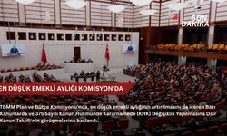 En düşük emekli aylığı Komisyon'da