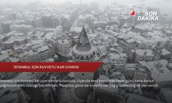 İstanbul için kuvvetli kar uyarısı