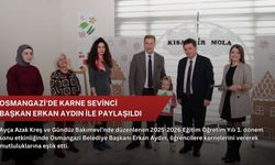 Osmangazi’de karne sevinci Başkan Erkan Aydın ile paylaşıldı