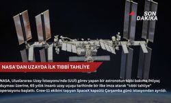 NASA'dan uzayda ilk tıbbi tahliye