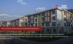 Yüzyılın Konut Projesi'nde kura çekimleri devam ediyor