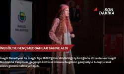 İnegöl’de genç meddahlar sahne aldı