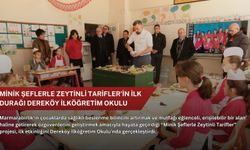 Minik Şeflerle Zeytinli Tarifler’in ilk durağı Dereköy İlköğretim Okulu