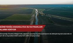 Güneydoğu Anadolu'da su kaynakları alarm veriyor