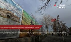 Alican Sınır Kapısı'ndaki çalışmalar tamamlanmak üzere