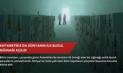 Antarktika'da dünyanın ilk buzul sığınağı açıldı
