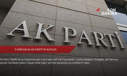 3 isim daha AK Parti'ye katıldı
