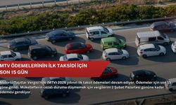 MTV ödemelerinin ilk taksidi için son 15 gün