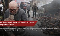 Kedisine sarılarak ağlayan “Ali Dede” yaşamını yitirdi