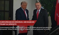 Cumhurbaşkanı Erdoğan, ABD Başkanı Trump ile görüştü