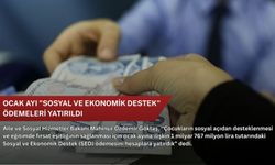 Ocak ayı "Sosyal ve Ekonomik Destek" ödemeleri yatırıldı