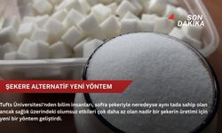 Şekere alternatif yeni yöntem