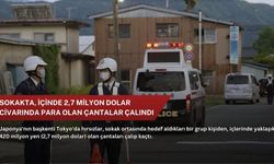 Sokakta, içinde 2,7 milyon dolar civarında para olan çantalar çalındı