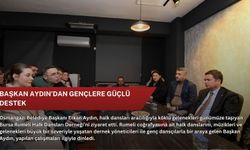 Başkan Aydın’dan gençlere güçlü destek