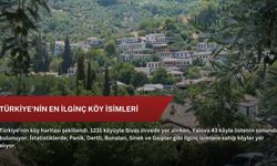 Türkiye'nin en ilginç köy isimleri