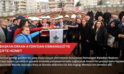Başkan Erkan Aydın'dan Osmangazi'ye çifte hizmet