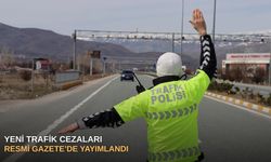 Yeni trafik cezaları Resmi Gazete’de yayımlandı