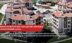 Bursa’da büyük gün yaklaşıyor: TOKİ kura listesi erişime açıldı