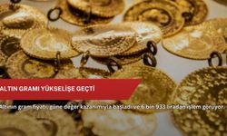 Altın gramı yükselişe geçti