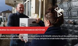 Bursa’da Ramazan dayanışması büyüyor