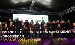 Osmangazi Belediyesi Türk Sanat Müziği Korosu’ndan Ramazan’a Özel Konser
